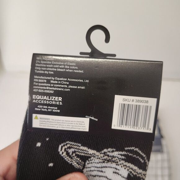 NASA Space 4 pair (2 Ankle/2 Crew) Novelty Mens Sz 6-12 Socks NWT - Picture 3 of 5